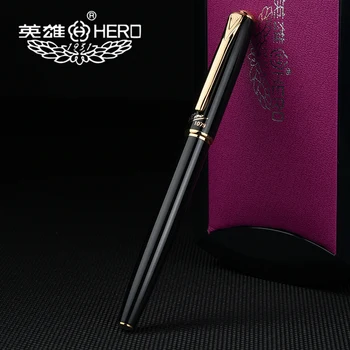 Eroul stilouri autentic 1079 ultrafine pen 0.38 mm elevi de afaceri de Birou cutie de cadou unic, Logo-ul stilou cu cerneală