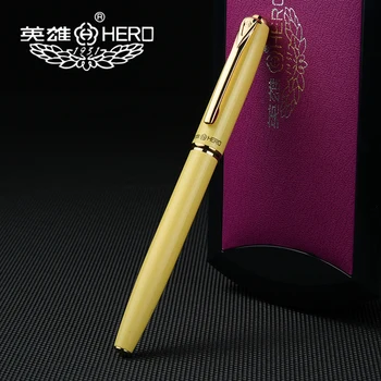 Eroul stilouri autentic 1079 ultrafine pen 0.38 mm elevi de afaceri de Birou cutie de cadou unic, Logo-ul stilou cu cerneală