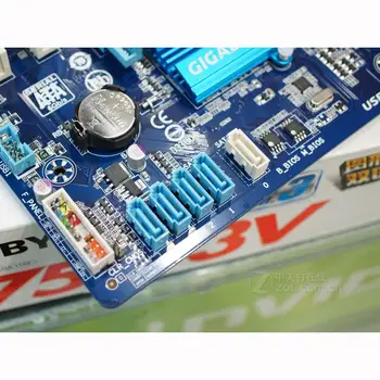 LGA 1155 Intel DDR3 Gigabyte GA-B75-D3V Original, Placa de baza DDR3 32G B75 B75-D3V Placa de baza Desktop SATAII SATAIII Folosit