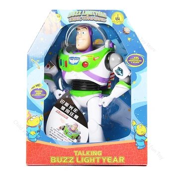 Disney Toy Story Buzz Lightyear coloana Sonora a Filmului cu Aripi Stralucitoare Figurine Papusi Baieti Jucarii pentru Copii, Cadouri de Ziua 2D10