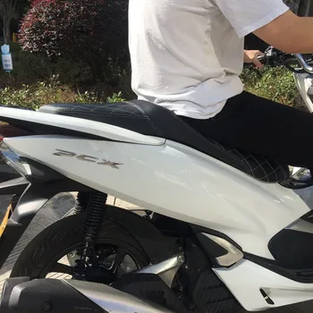 Modificat Motociclete piese de schimb impermeabil confort din piele PCX scaun saltea pad pernă spătar numărul de locuri pentru Honda pcx125 150 2018 2019