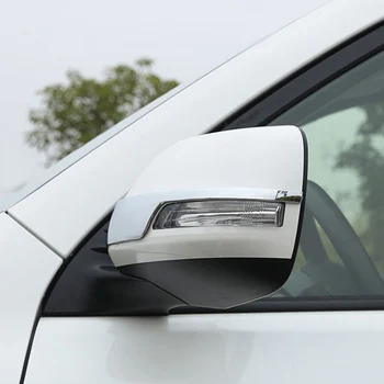 Retrovizoare/Oglindă laterală Acoperă Benzi Tapiterie Autocolant Shell pentru Toyota Land Cruiser Prado FJ 150 ABS-Accesorii Cromate 2010 până în 2018