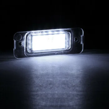 2 BUC LED-uri Auto Numărul de Înmatriculare Lumina 12V 6500K Lumină Albă Becuri Pentru Mini Cooper S R56 R57 R58 R59
