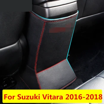 Pentru Suzuki Vitara 2016-2018 cotiera Spate cutie anti-lovitură de patch-uri decorative turnare mașină forma decoratiuni Interioare Accesorii Auto