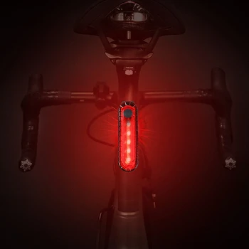 2 buc/Set Spate Biciclete Coada Lumina,Ultra Luminos Usb Reîncărcabilă Biciclete Stopuri,Rosu Intensitate Mare Led-uri Accesorii se Potrivește Pe Orice Ro