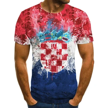 Noul Canada Flying Eagle Flag 3D Imprimate T-shirt pentru Bărbați și Femei de Moda cu Maneci Scurte Strada de Vara tricou cu Steagul Canadei Amuzant Sus