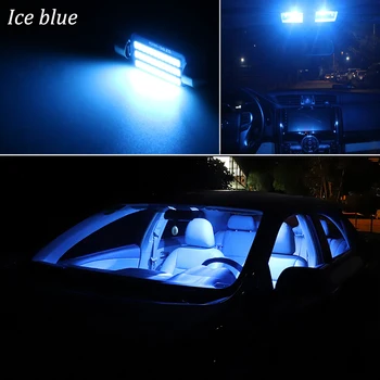 12Pcs Alb Liber de Eroare LED-uri Lampa plăcuței de înmatriculare + LED Lumini de Interior Kit Pentru Audi TT TTS 8N MK1 Coupe Roadster (1999-2006)