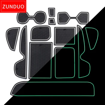 ZUNDUO Anti-Alunecare Poarta Slot Mat pentru Toyota RAV4 2019 2020 XA50 RAV 4 Accesorii de Interior Cauciuc Titularii de Ceașcă covoare anti-alunecare