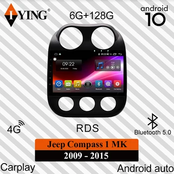 MINT Android Auto Carplay Pentru Jeep Compass 1 MK 2009-Radio Auto Multimedia Player Video de Navigare GPS pe Android cu Ecran de 10
