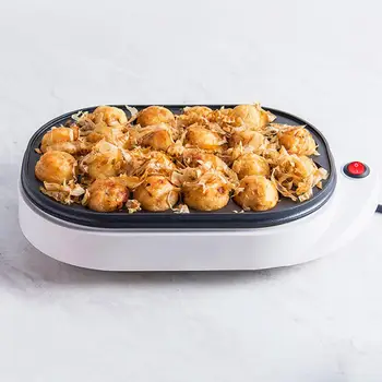 Temperatura reglabila Chibi Maruko mașină de caracatiță copt aparat de uz casnic takoyaki mașină de caracatiță bile filtru de 800W 22 găuri