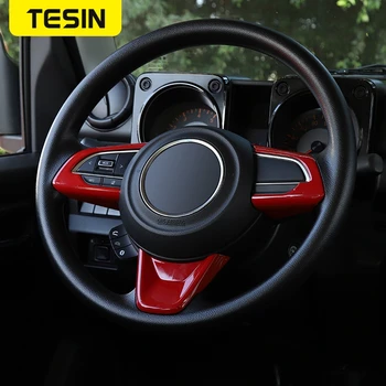 TESIN Interior Semifabricate Pentru Suzuki Jimny Volan Masina de Decorare a Acoperi Ornamente Autocolante Pentru Suzuki Jimny 2019+ Accesorii
