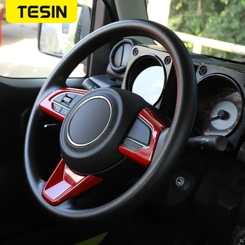 TESIN Interior Semifabricate Pentru Suzuki Jimny Volan Masina de Decorare a Acoperi Ornamente Autocolante Pentru Suzuki Jimny 2019+ Accesorii