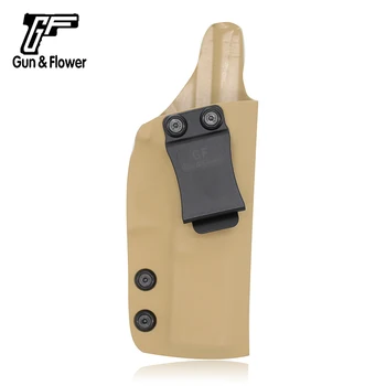 Gunflower Ascunderea Dreapta IWB Kydex Toc se potrivesc Glock 17/22/31 Pistol Arme Husă Accesorii Genti