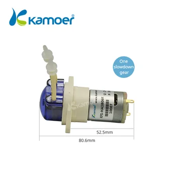 Kamoer mare precizie KFS mini DC perie motor 6V/12V/24V pompa peristaltică mică pompă de apă pentru avioane fără pilot spray-uri