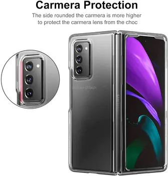Pentru Samsung galaxy z fold 2 5G caz Pentru Galaxy Ori 2 5G de Caz Complet de Protecție Ultra-subtire Flip Cover galaxy fold2 caz
