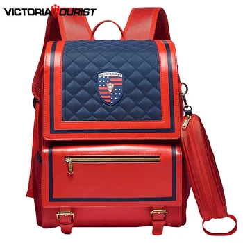 Victoriatourist 2020 Nou Ghiozdan stil Britanic Schoolbackpack pentru Elev Mari și Mici, de dimensiune Adecvată 1rd-6rd an Scolar