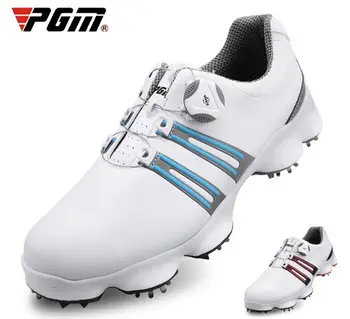 PGM 2019 golf, pantofi de golf, pantofi pentru bărbați versiunea wide tălpi de rotație șireturile impermeabil si respirabil