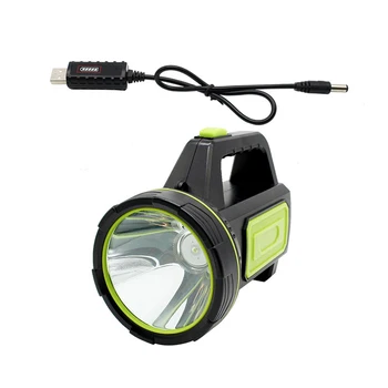 LED Proiector Lanterna 10W 18650 Baterry 6000mAh USB Reîncărcabilă Lanterna Portabil lumina Reflectoarelor cu LED-Felinar Camping în aer liber Lumina