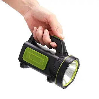 LED Proiector Lanterna 10W 18650 Baterry 6000mAh USB Reîncărcabilă Lanterna Portabil lumina Reflectoarelor cu LED-Felinar Camping în aer liber Lumina