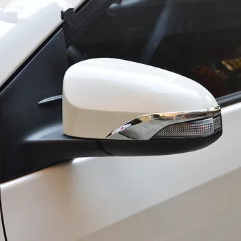 Chrome Usi Laterale Oglinda Retrovizoare Acoperi Tăiați Garnitura De Turnare Prin Suprapunere De Benzi Pentru Toyota Corolla 2016 2017 Altis E170