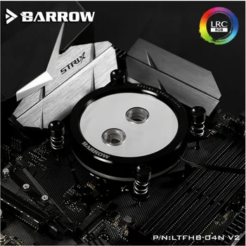 Barrow LTFHB-04N-V2, Pentru Intel Lga115x CPU Blocuri de Apă Oglindă Extreme, LRC RGB v2 Acrilice Microcutting Microwaterway