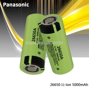 Original Panasonic 26650A 3.7 V 5000mAh de Mare Capacitate 26650 Li-ion Baterii Reîncărcabile