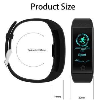 Smart somn bratara heart rate monitor Activitate tracker de fitness brățară inteligentă band Pedometru IP67 rezistent la apă ceas bluetooth