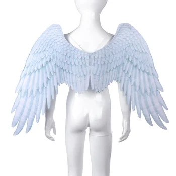 3D Aripi de Înger Temă de Halloween Petrecere de Costume Cosplay Aripi pentru 5-10 Ani Copii Costume Cosplay