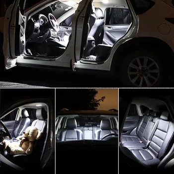 10buc Accesorii Auto Becuri LED Pachet de Interior Kit Pentru 2006-2010 Ford Explorer Cupola de lumină de inmatriculare
