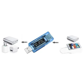 USB Baterie Tester Tensiune Curent Capacitate Tester USB Volți Curent Tensiune Doctor Încărcător Capacitate Tester Metru Instrumente