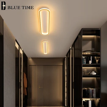 Moderne LED Lumini Plafon Montare pe Suprafață Tavan Lămpi pentru Camera de zi Sala de Mese de Interior, Corpuri de Iluminat L80cm 100cm 120cm