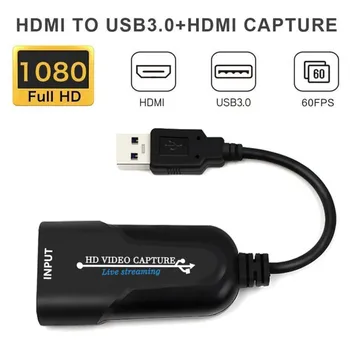HDMI Captura HDMI, USB 3.0,Full HD 1080P Video Live de Captura Game Capture Înregistrare Cutie, Game Capture Card Grabber