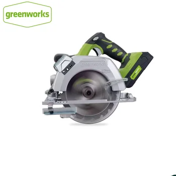 Greenworks 6-1/2 inch, baterie de 24V Circular Compact Văzut cu 165mm 18T TCT Lamă de Ferăstrău Circular pentru prelucrarea Lemnului Scule pentru Lemn