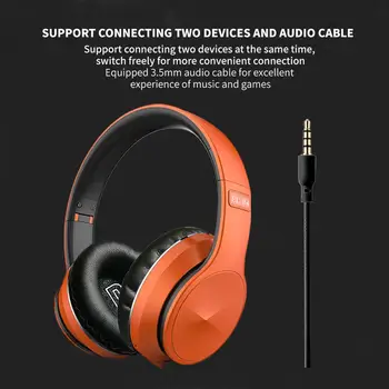 Confortabil Setul Cu Cască Fără Fir Bluetooth Căști Pliabile Putere Bass Căști Cu Microfon Pentru Telefon Mobil Muzica Apeluri