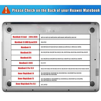 Laptop Caz pentru Huawei MateBook D14/D15/13/14/MateBook 13 AMD Ryzen/X Pro 13.9/X 2020/Onoare MagicBook 14/15/Pro 16.1 Acoperi Caz