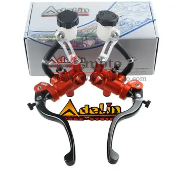 Universal 14 /15 /16 /17.5 /19mm Adelin PX1 motocicleta de frână de ambreiaj pompa master cilindru mâner Pentru Yamaha, Kawasaki, Suzuki