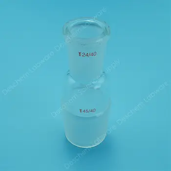 Sticlă Reducerea Adaptor de 45/40 să 24/40,Laborator de Chimie, Sticlarie