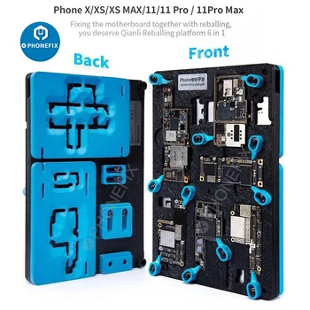 Qianli ToolPlus 6 in 1 Universal PCB Bord Suport de Prindere pentru iPhone X/XS/XSMAX/11/11ProMax Placa de baza Dezlipit de Reparare