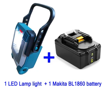 Pentru DeWalt Makita Milwaukee Bosch 18V 20V Baterie Li-ion Instrument Electric Partea de Decor Acasă Constructie Lampa de Lucru cu LED-uri Lumina