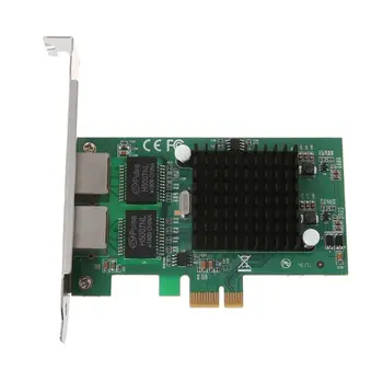PCI-Express Dual Port 10/100/1000Mbps Gigabit Ethernet Card Server Adapter NIC EXPI9402PT Controller