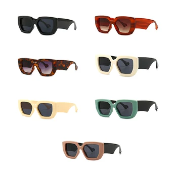 Peekaboo negru gros cadru ochelari de soare pentru femei maro articole pentru cadouri piața ochelari de soare pentru femei uv400 accesorii feminine mare