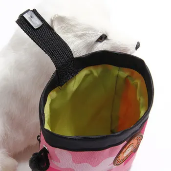 Câinele Sac Portabil Magnetic Trata Câine De Talie Pungi De Buzunar Alimente Gustare Husă Raniță Sac De Talie În Aer Liber Animale De Companie De Formare Sac