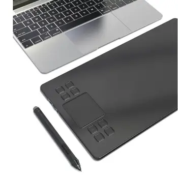 10x6 inch Grafica Desen Tableta cu 8192 Nivelul de Sensibilitate la Presiune Digitală Tableta Grafica Baterie-gratuit cu Desen Stilou