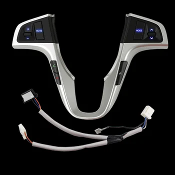 Excelent Pentru Hyundai VERNA SOLARIS Audio pe Volan de Volum de Control de Muzică Buton Comutator Cu Bluetooth de Fundal SUPERBE