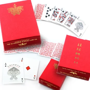 Ellusionist Red Knight Carti de Joc Biciclete Punte USPCC Colectie de Poker Carte de Magie Jocuri Trucuri Magice elemente de Recuzită pentru Magician