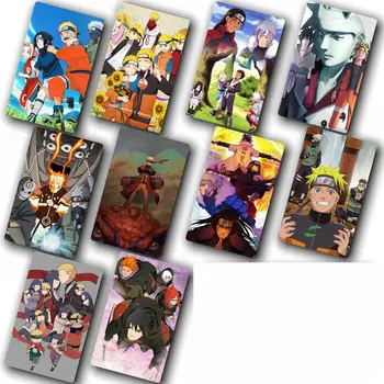 100 buc Autocolante de Desene animate Anime Naruto DIY Decorare de Autobuz ID-ul rezistent la apa Card Autocolante Copii Jucării Clasice de Colectare Autocolant