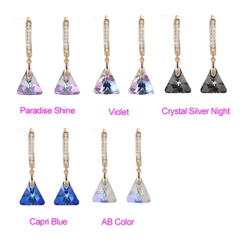 Xuping Bijuterii Stil European Cristale Legăna Cercei de Femei Fete pentru Anul Nou Cadouri de Ziua 20539