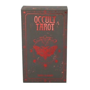 78 Pachet De Cărți De Ocultism Tarots Englezesc Complet Oracle Carduri Petrecere De Familie Tabla De Joc Dropshipping