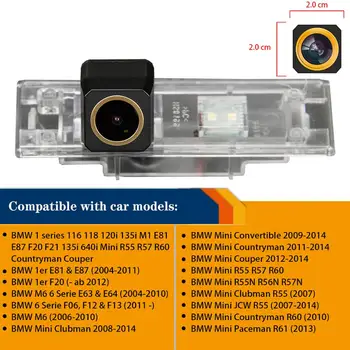 HD Golden Camera retrovizoare pentru BMW seria 1 116 118 120i 135i M1 E81 E87 F20 F21 135i 640i Mini R55 R57 R60 Countryman Couper