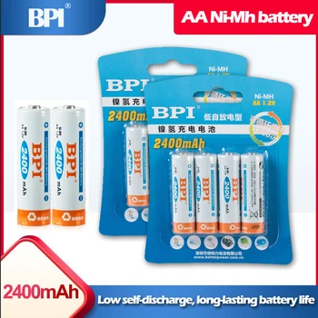 8pcs BPI AA 2400mAh 1.2 V NI-MH baterie reîncărcabilă pentru Jucarii, lanterne de notebook-uri mobile mouse-ul fără fir dicționar electronic